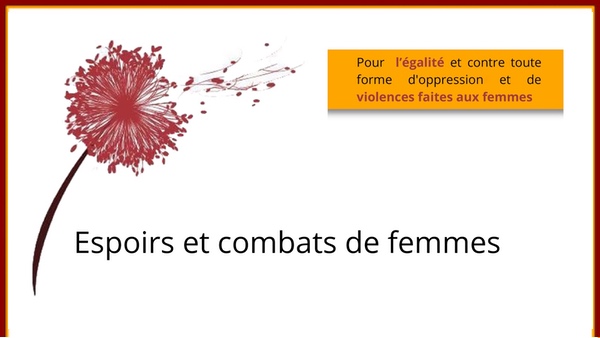 Espoirs et combats de femmes