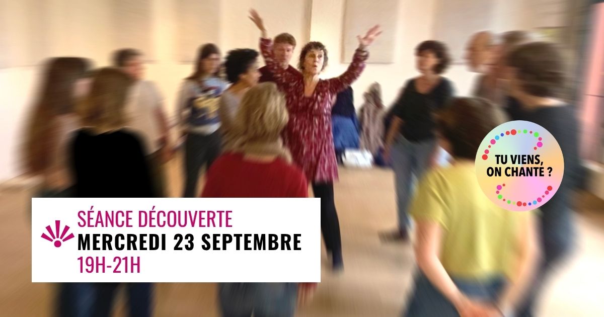 Atelier de création vocale et corporelle à Montreuil